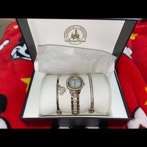 NWOT never worn Disney Parks Mickey Mouse watch and bracelets set.